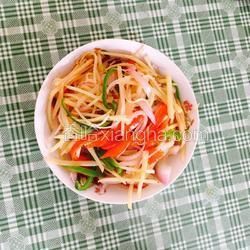 酸辣洋蔥土豆絲的做法[圖]