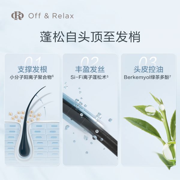 【久奇詩洗發(fā)水46】小孩洗發(fā)水怎么選牌子：【現(xiàn)貨速發(fā)】OffRelax零壓瓶長效蓬松控油洗發(fā)水2.0油扁塌摯愛60205