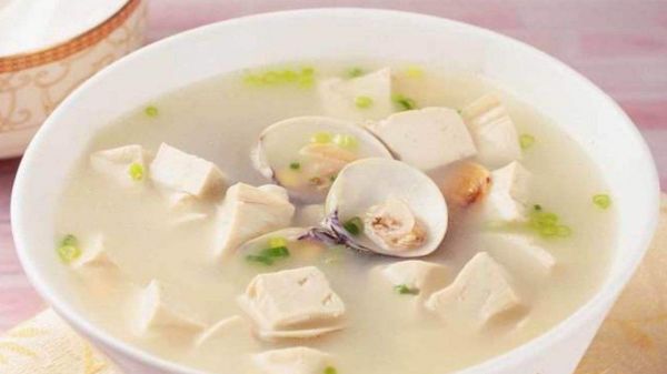 蛤蜊豆腐湯的家常做法