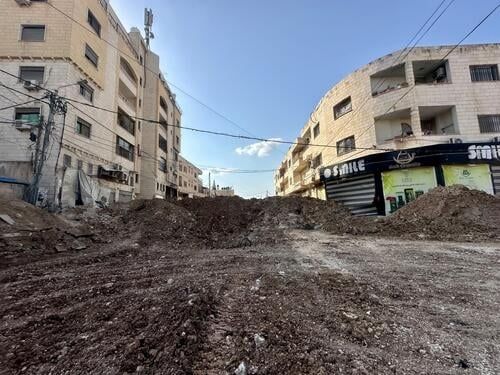 Mass displacements in northern West Bank