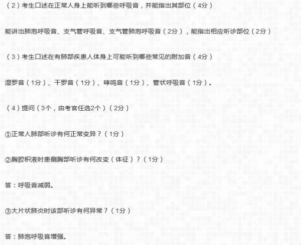沖刺必看！臨床助理醫(yī)師實踐技能考試基本操作必考題