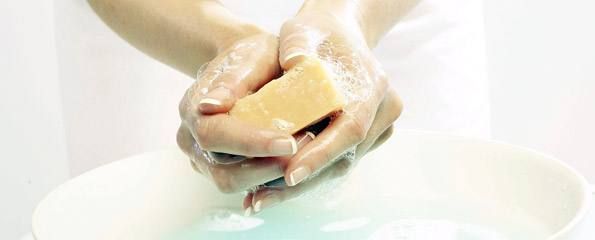 Hand hygiene technique: Hand washing with soap and water