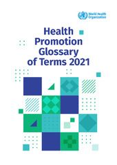 Health Promotion Glossary of Terms 2021