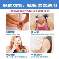 碧生源 左旋肉堿荷葉綠茶膠囊25.2g/瓶 0.42g*60粒 減肥男女搭排油減脂瘦身茶官方旗艦店正品