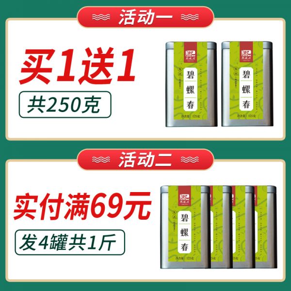 熙牧源 2020新茶 碧螺春 明前嫩芽綠茶 125g/罐 圖1