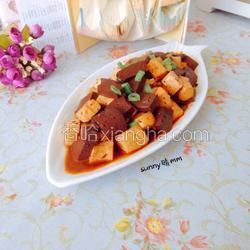 麻辣鴨血燉豆腐的做法[圖]