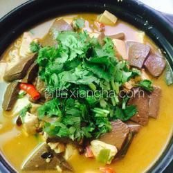 鴨血燉豆腐的做法[圖]
