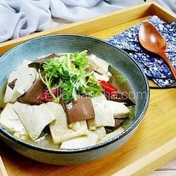 鴨血燉豆腐的做法[圖]
