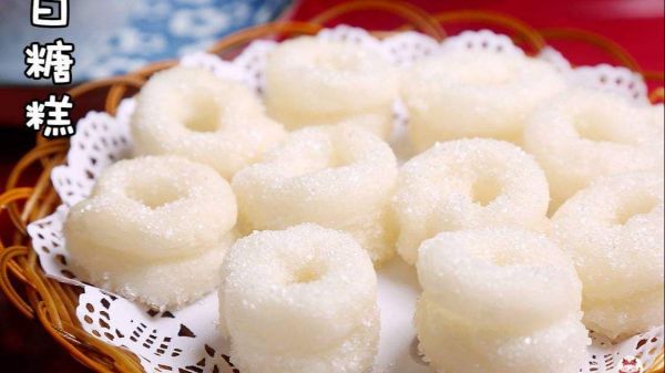 传统白糖糕,米发糕,做法超详细简单,香甜润滑,非常美味!