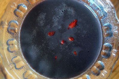 黑豆黑米黑芝麻米糊