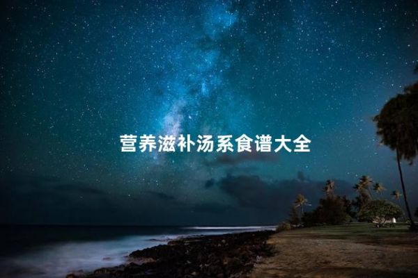 營(yíng)養(yǎng)滋補(bǔ)湯系食譜大全