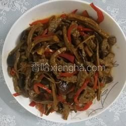 牛肉茶树菇的做法[图]