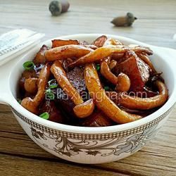 茶树菇烧肉的做法[图]