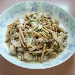 茶树菇炒肉的做法[图]