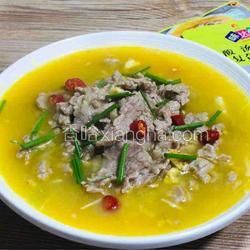 酸湯牛肉片的做法[圖]