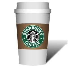 星巴克摩卡咖啡(大杯)的热量是多少？