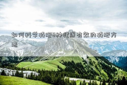 如何科學(xué)減肥8種健康有效的減肥方法