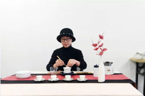 學(xué)員茶藝表演