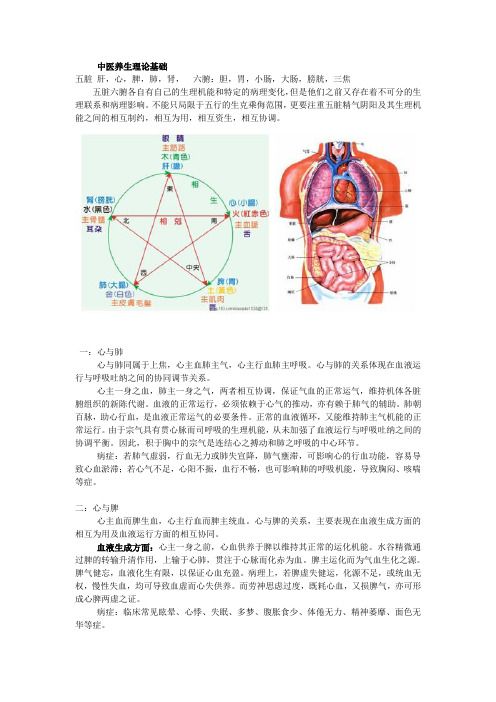 中醫(yī)養(yǎng)生理論基礎(chǔ)