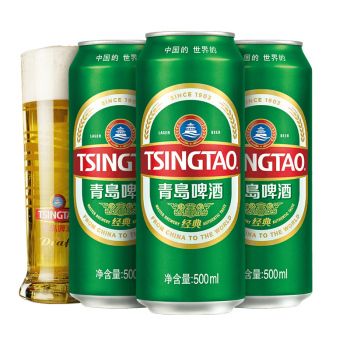 青島啤酒經(jīng)典10度500*24罐啤(電商尊享SH)