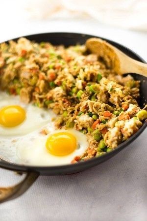 【健康午餐/晚餐食譜 | 雞胸肉花椰菜無米炒飯】的做法步驟 第3步