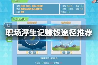 《職場浮生記》賺錢途徑推薦