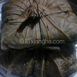荷葉糯米飯的做法[圖]