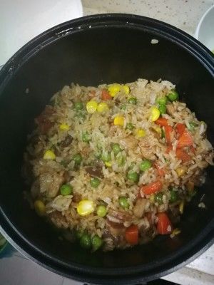 美味的荷叶饭的做法步骤 第2步