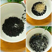 紅棗黑米粥 8+寶寶輔食的做法圖解1