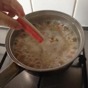 健康蔬菜燕麥粥的做法步驟 第5步