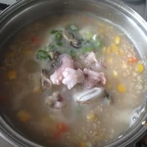 健康蔬菜燕麥粥的做法步驟 第6步