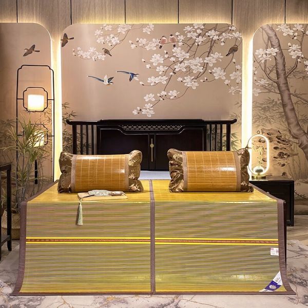 家用雙面竹涼席折疊環(huán)保健康，京東限時特惠39.9元