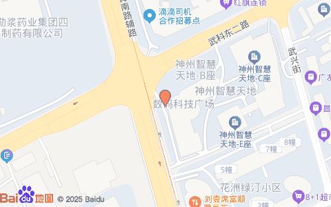 成都魔力減肥訓(xùn)練營位置示意圖