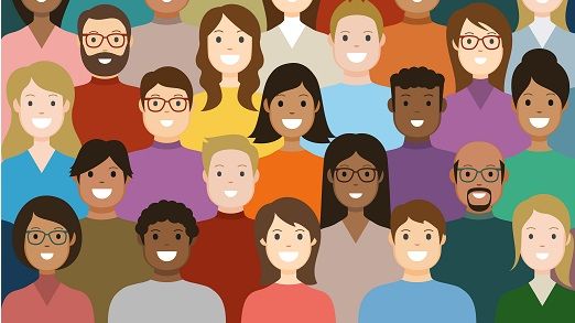 image of diverse group of people