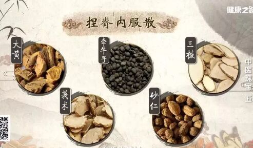 20190407健康之路視頻和筆記:馮氏捏脊,捏脊內(nèi)服散,馮氏化痞膏