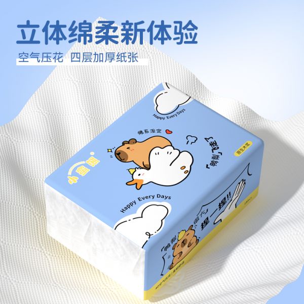 小蠻熊捏捏趣味抽紙45抽（180張）*12包