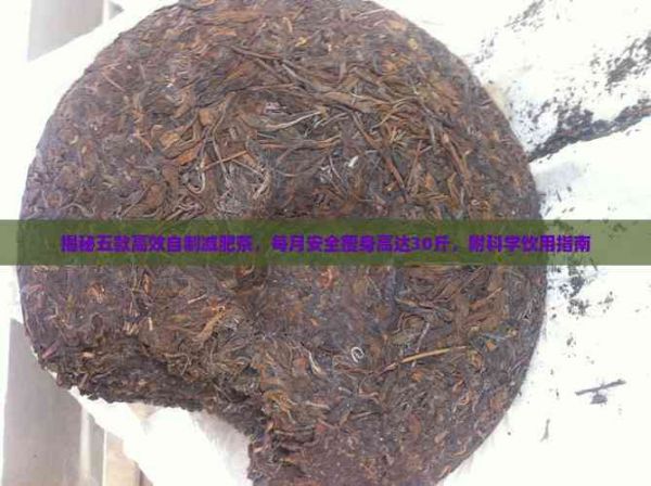 揭秘五款高效自制減肥茶，每月安全瘦身高達(dá)30斤，附科學(xué)飲用指南