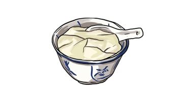 一碗絲滑豆花。