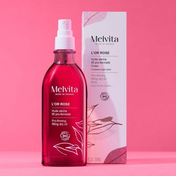 a bottle of pink liquid