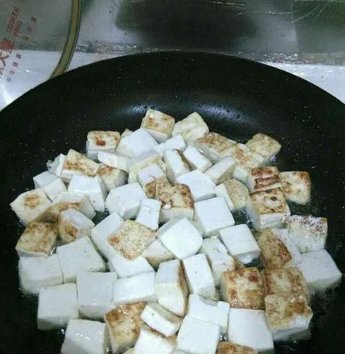 肉末煎豆腐的制作方法（健康美味）