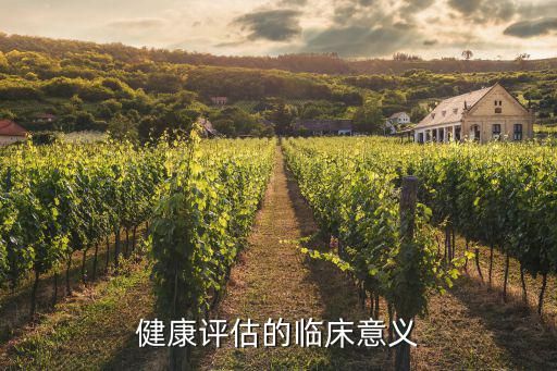 健康评估的临床意义