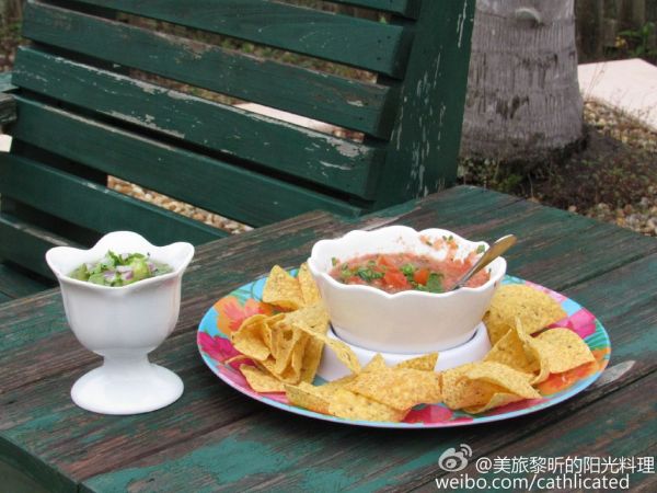 墨西哥紅綠Salsa辣醬配玉米片怎么做