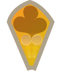 Yellow slice representing emotional wellness