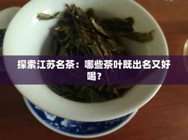 探索江蘇名茶：哪些茶葉既出名又好喝？