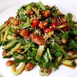 爽脆凉拌小黄瓜的做法[图]