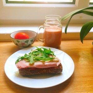 【減脂/減肥】早餐/午餐 開放三明治(250大卡左右)的做法步驟 第6步