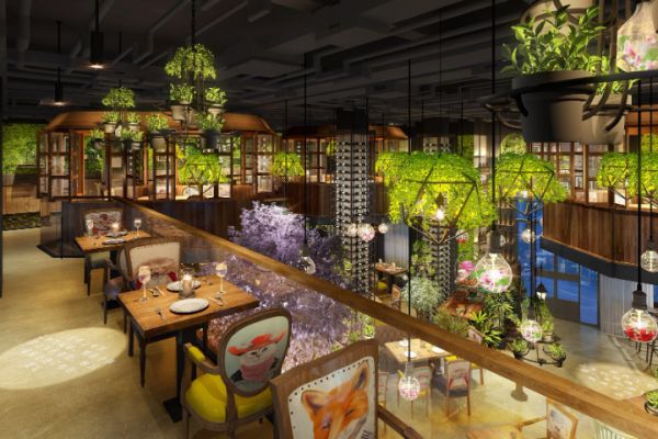 十堰串串火鍋店裝修色彩搭配技巧,裝修