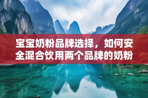寶寶奶粉品牌選擇，如何安全混合飲用兩個品牌的奶粉？