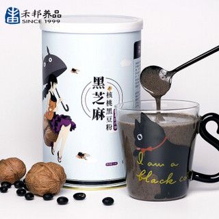 禾邦黑芝麻核桃黑豆粉500g