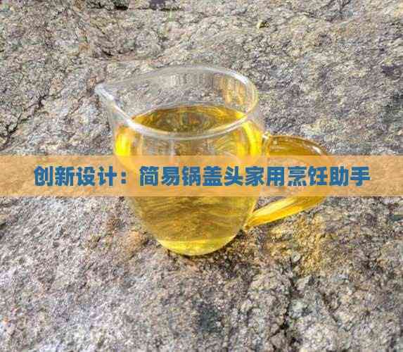 創(chuàng)新設(shè)計：簡易鍋蓋頭家用烹飪助手